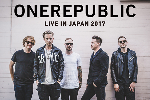 ワンリパブリック」バンド初の単独公演、Zepp Tokyoで開催決定