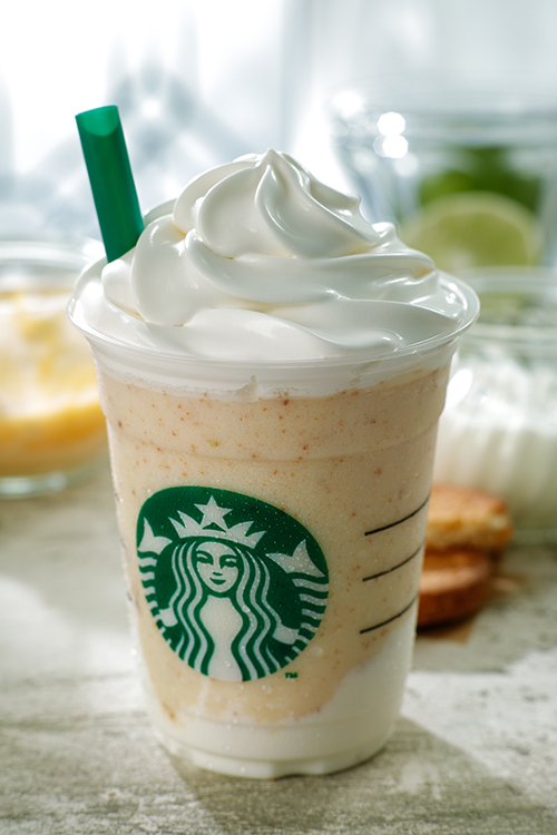 スターバックス(Starbucks Coffee) キーライム クリーム & ヨーグルト フラペチーノ｜写真2