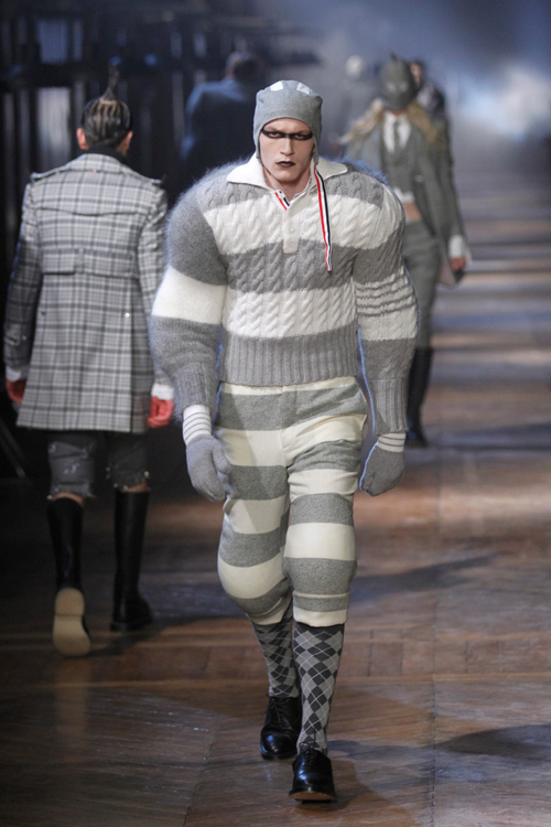 トムブラウン(Thom Browne) 2012-13年秋冬コレクション - パンクと