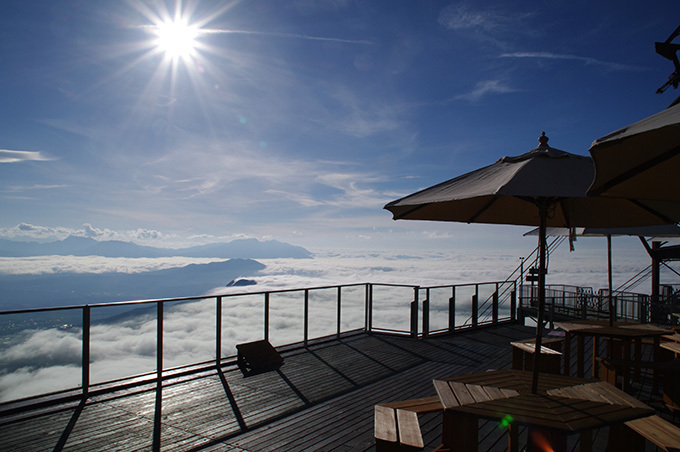 雲の上のカフェレストラン ソラテラス カフェ 長野 竜王に 標高1 770m地点で星空も ファッションプレス