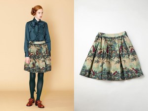 ジェーンマープル、童話”赤ずきん”がモチーフのドレス＆ヴィンテージ風コート - ファッションプレス
