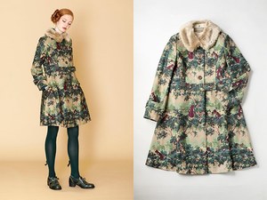 ジェーンマープル、童話”赤ずきん”がモチーフのドレス＆ヴィンテージ風コート - ファッションプレス