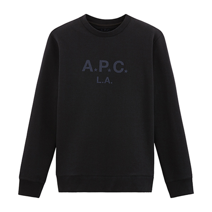 A.P.C.のアメリカ製ジャージウエア第2弾、L.A.の街名がプリントされたスウェットやフーディなど｜写真1