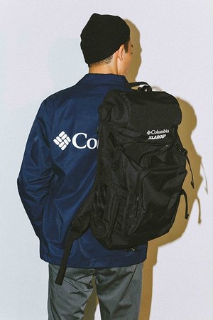 XLARGE×コロンビアのコラボウェア、木々をモチーフにしたカモ柄の