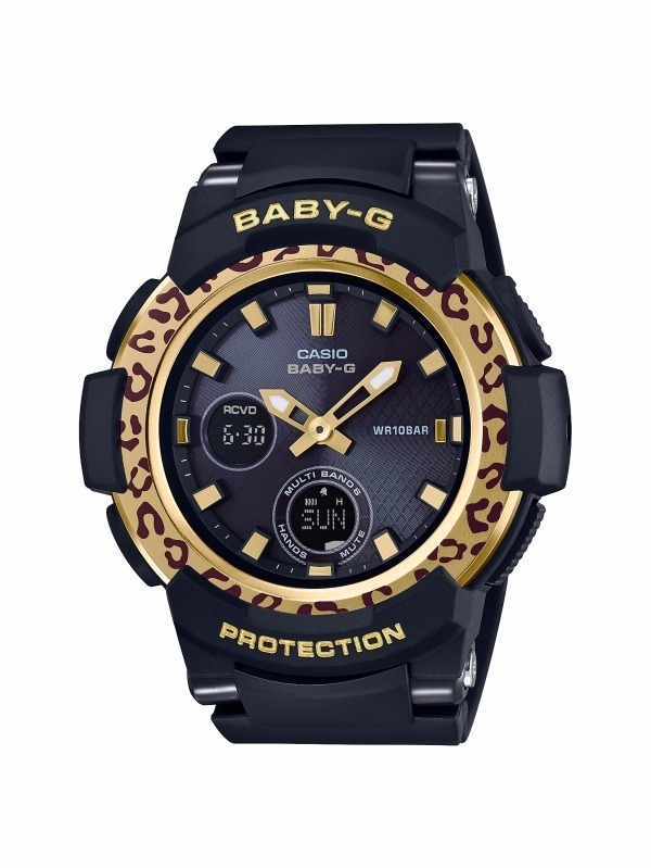 BABY-Gの新作時計「レオパード・パターン・シリーズ」ゴールドや