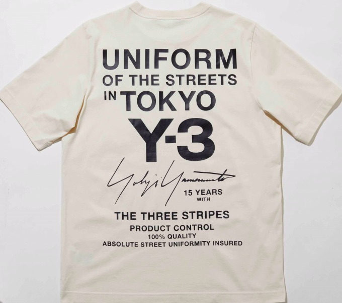 Y-3の東京限定Tシャツ、東コレ期間に向け表参道ヒルズ店で販売