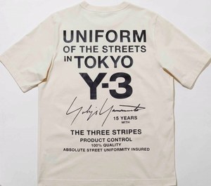 Y-3の東京限定Tシャツ、東コレ期間に向け表参道ヒルズ店で販売 ...