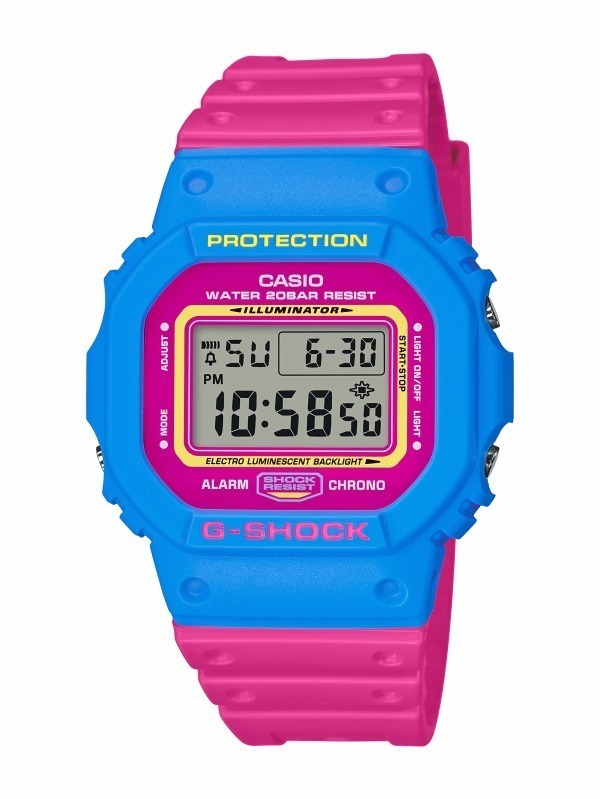 G-SHOCKの新作時計「DW-5600TB」80's原宿ファッションに着想