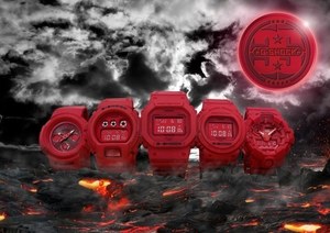 G-SHOCKの新作時計「レッドアウト」ボディ全体をマットな赤に染めた35周年特別モデル - ファッションプレス