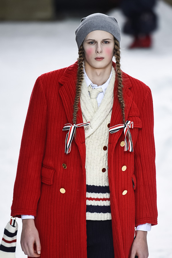 トム ブラウン(THOM BROWNE) 2018-19年秋冬メンズコレクション  - 写真17