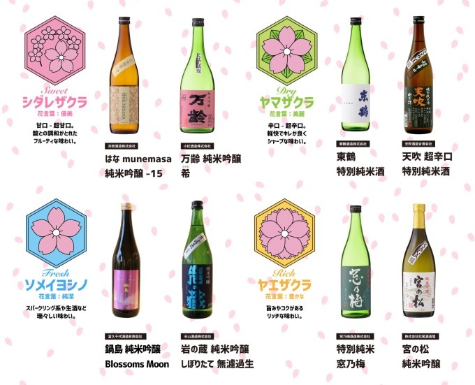 「サクラチルバー」佐賀の日本酒を飲み比べできる限定バーが佐賀に限定オープン、"桜の花びらプール"も｜写真22