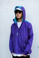 写真10 13 Xlarge コロンビア 90sストリートを感じさせるパープル