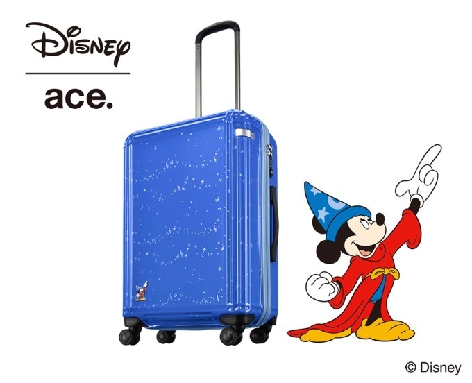 ディズニー映画 ファンタジア の限定スーツケース 星空にミッキーが 音楽の魔法 かける ファッションプレス