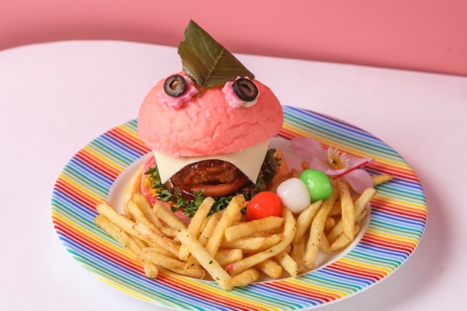 原宿カワイイ モンスター カフェ×ロッテのスイーツ、カラフルで奇妙な“ピンクラビット”｜写真3