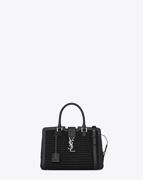 サンローランの日本限定バッグ Yslロゴが光る夏素材の編地 レザーのハンドバッグやトート ファッションプレス