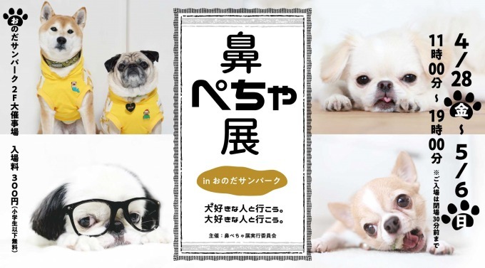 「鼻ぺちゃ展」が山口に初巡回 - パグやシーズーなど、”鼻ぺちゃ犬”の写真＆グッズが集結｜写真20