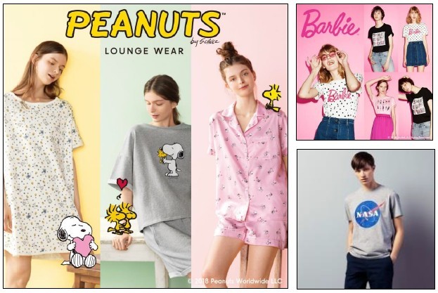 Guから スヌーピー のパジャマ登場 バービー ロゴ入りtシャツも ファッションプレス