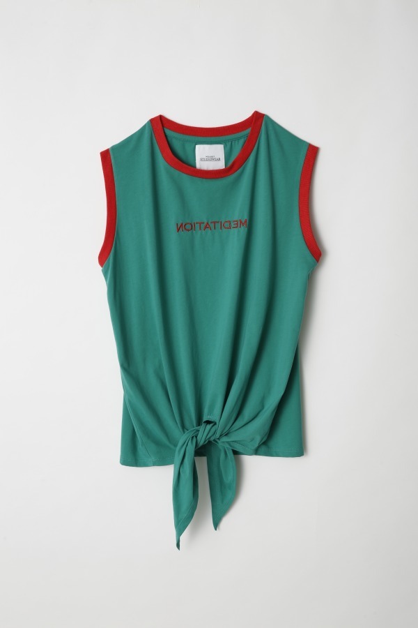 SW TIED HEM TANK TOP 3,480円+税