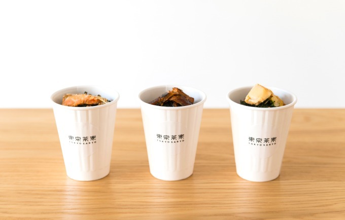 「お茶漬けスタンド 東京茶寮」三軒茶屋に限定登場、海苔の代わりに柔らか茶葉で味わうお茶漬け｜写真4