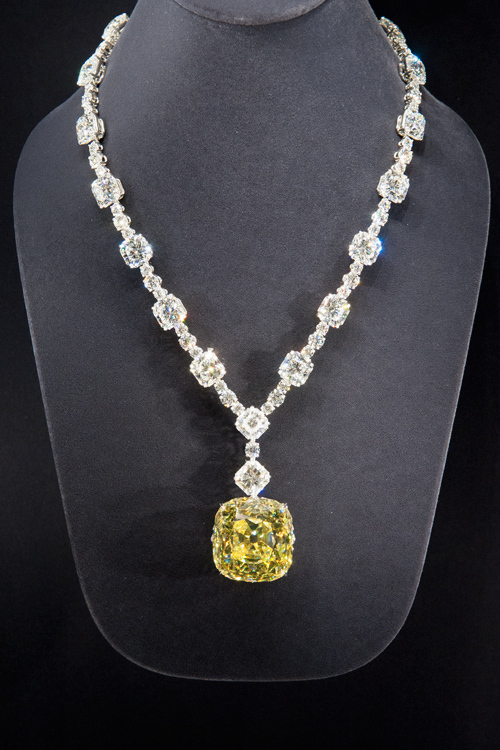 写真1 31 オードリー ヘップバーンも着用した伝説の ティファニー ダイヤモンド が初来日 銀座で一般公開も ファッションプレス