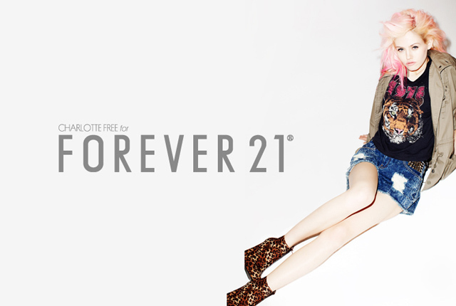 FOREVER 21によるLA出身イットガール、シャーロット・フリーを起用した新キャンペーン｜写真3