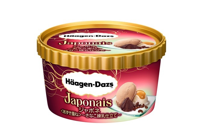 ハーゲンダッツ(Häagen-Dazs) ジャポネ＜あずき重ね＞～きなこ練乳仕立て～｜写真1