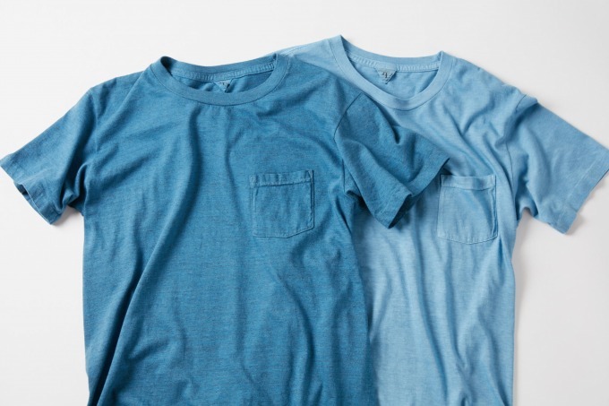 フィルメランジェ 藍染め職人集団リトマスのコラボ 天然藍で染めたtシャツやスウェット ファッションプレス