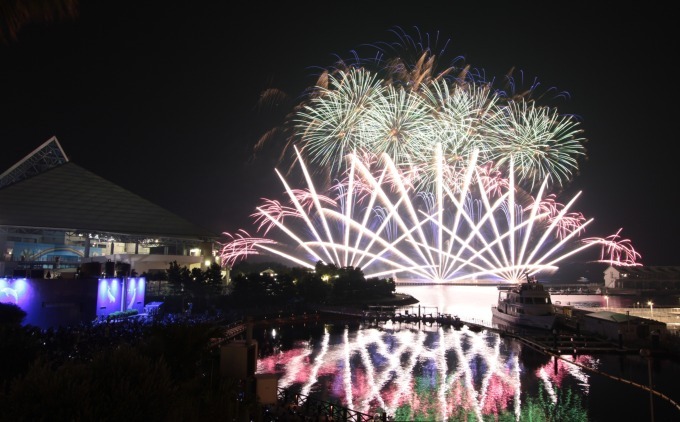 横浜・八景島シーパラダイスで夏のイベント - 人気のイルカショーの”ずぶ濡れ演出”や水辺の花火｜写真8