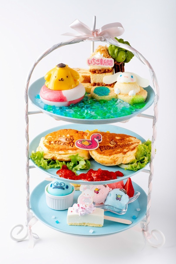 サンリオいちご新聞のコラボカフェが新宿に、ポムポムプリンの「プカプカプリンパフェ」など｜写真5