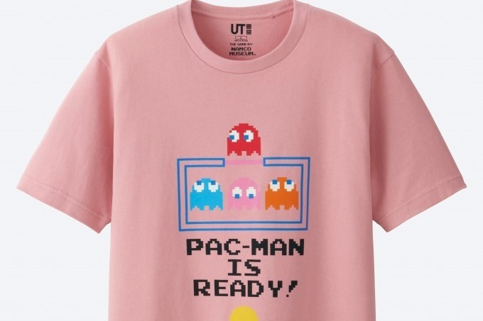 ユニクロ「UT」パックマンやインベーダーの8bitTシャツ、バンダイ