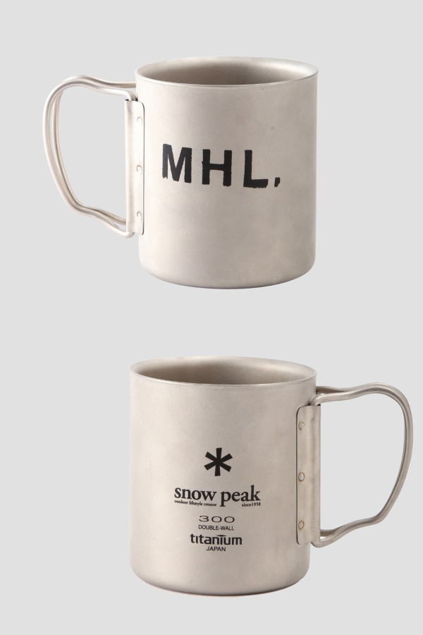 MHL×スノーピーク初コラボ「Snow Peak for MHL」