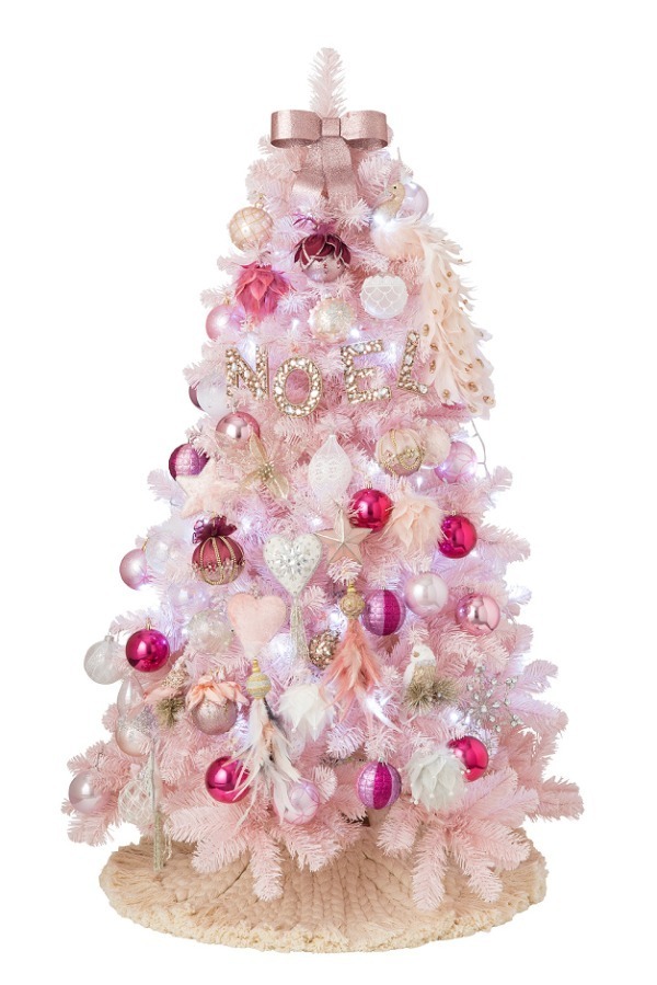完成品 クリスマスツリー ピンク ツリー 150cm 置物 オーナメント Indonesiadevelopmentforum Com