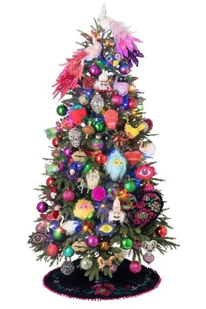 フランフランのクリスマス ピンクのツリーや毒を効かせたスカル モンスターオーナメント ファッションプレス