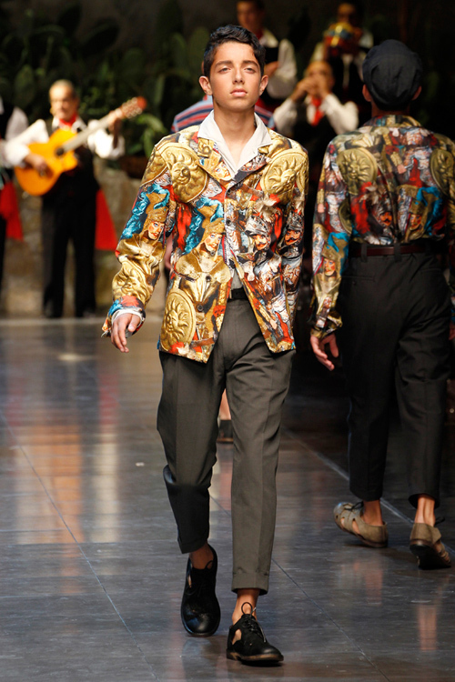 ドルチェ＆ガッバーナ(DOLCE&GABBANA) 2013年春夏メンズコレクション  - 写真7