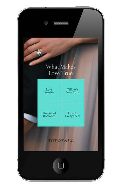 あなたの“恋のベストショット”がポストカードに！ティファニー専用サイトとiPhoneアプリで実施中 | 写真
