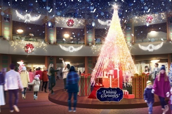 東京 丸の内にディズニーのクリスマスイルミネーション プーさんのツリーも登場 ファッションプレス