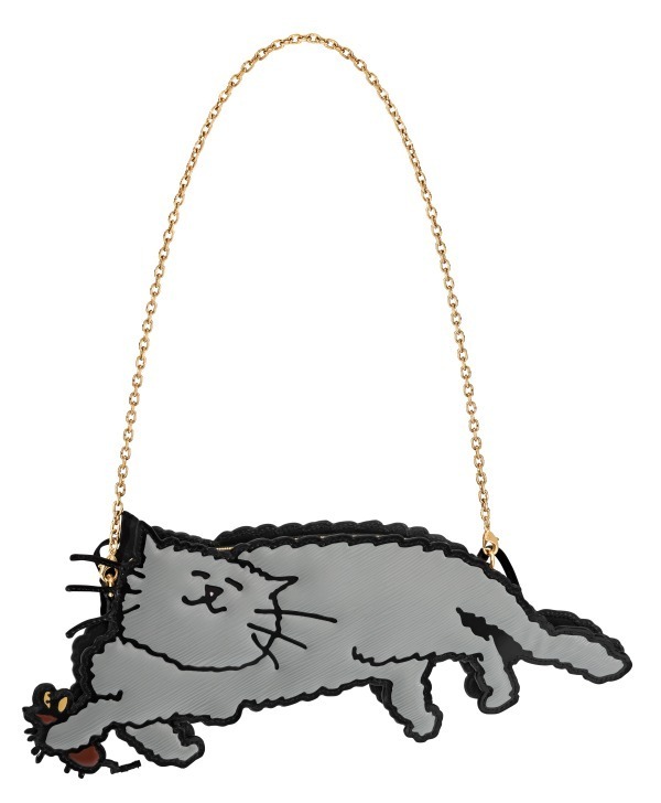 ルイ・ヴィトンより“猫”＆“犬”の新作バッグ、モノグラムに手描き風猫 