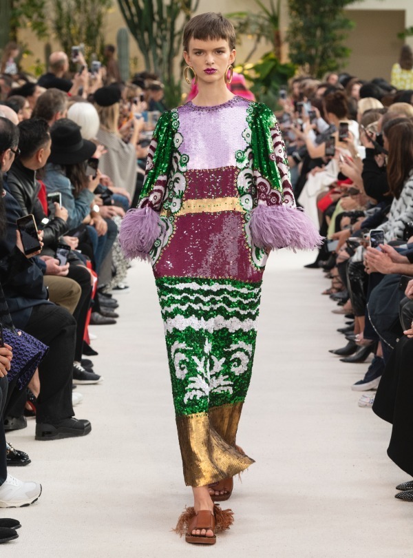 ヴァレンティノ(VALENTINO) 2019年春夏ウィメンズコレクション シルエット - 写真53