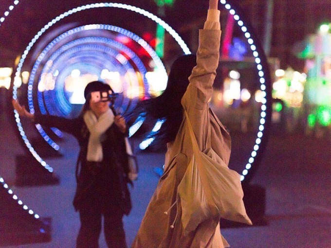 「フェスタ・ルーチェ in 和歌山マリーナシティ」イルミネーションを一望できる光の遊園地など｜写真5