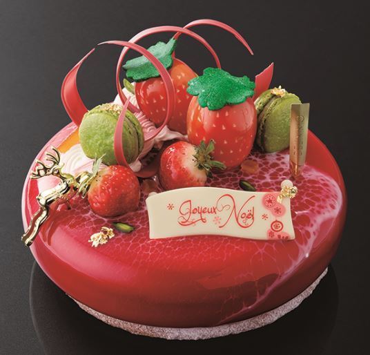 写真25 31 渋谷ヒカリエのクリスマスケーキ りんご 苺モチーフのカラフルケーキなど 人気パティスリーも ファッションプレス