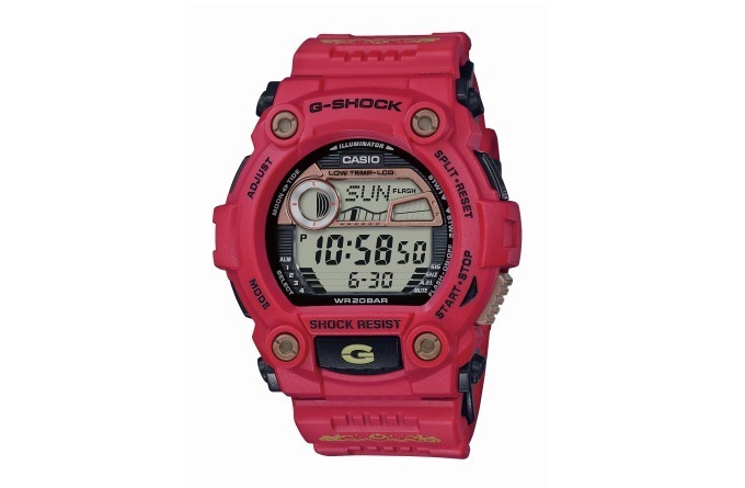 すぐ発送可能！ カシオ メンズ腕時計 G-SHOCK 七福神 恵比寿 G-7900SLG