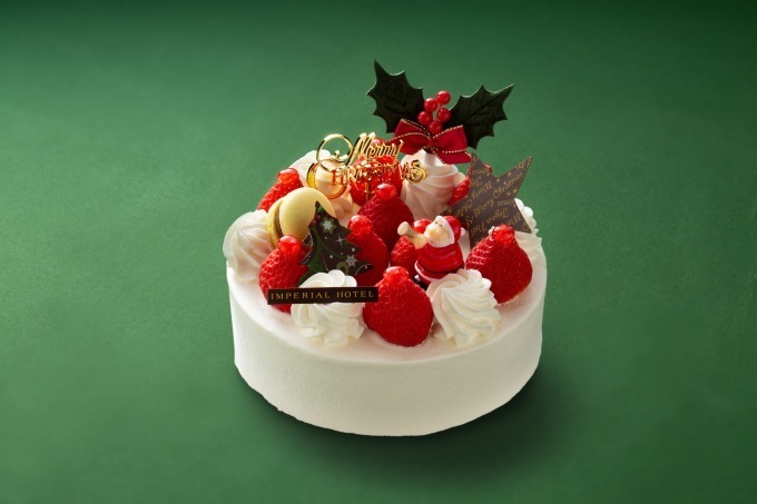 写真4 10 帝国ホテル 大阪のクリスマスケーキ 苺のムースを積み木のように重ねたケーキなど ファッションプレス