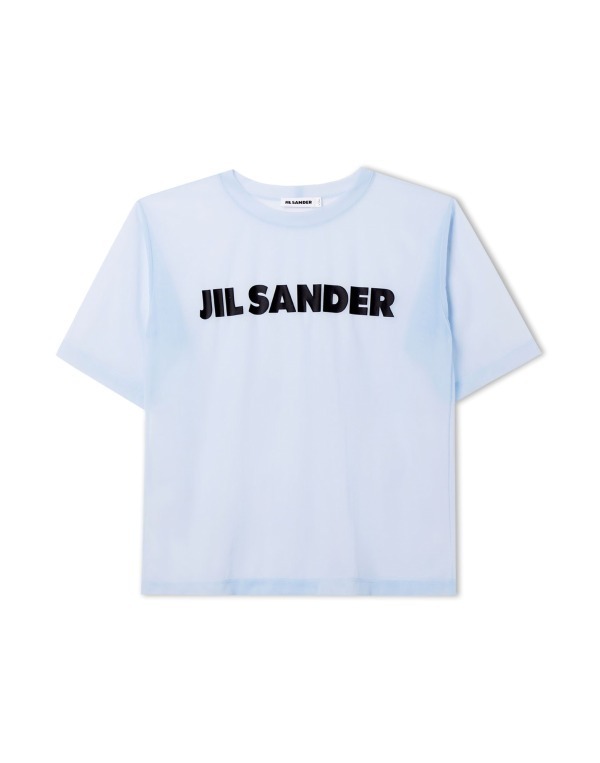 ジル・サンダーの限定ユニセックスTシャツ - 爽やかなシースルー素材に ...