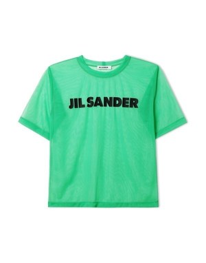 ジルサンダー  シースルー Tシャツ ロゴ シャツ jilsander