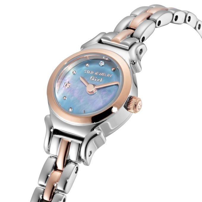 スタージュエリー ガールの新作腕時計 - 小ぶりフェイス×マザーオブパールのジュエリーウォッチ - ファッションプレス