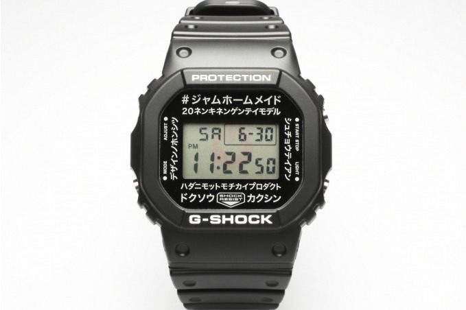 G-SHOCK×ジャムホームメイドの限定ウォッチ、“カタカナ”のメッセージを ...