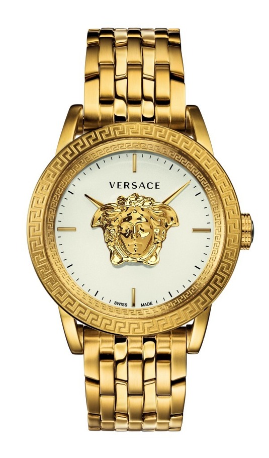 Versace 時計　メンズ　GOLD
