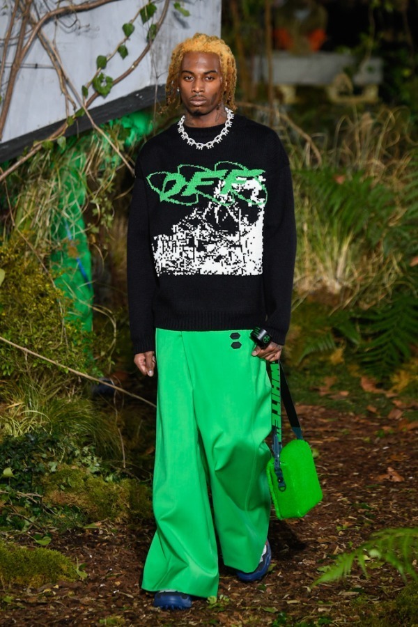 オフ-ホワイト (OFF-WHITE) 2019-20年秋冬メンズコレクション シルエット - 写真45