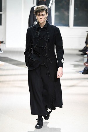 2019年秋冬ヨウジヤマモト二重ジャンパースカート yohji yamamoto-