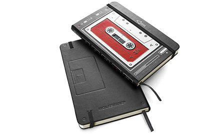 モレスキン(MOLESKINE)、カセットをモチーフにした限定版ノート